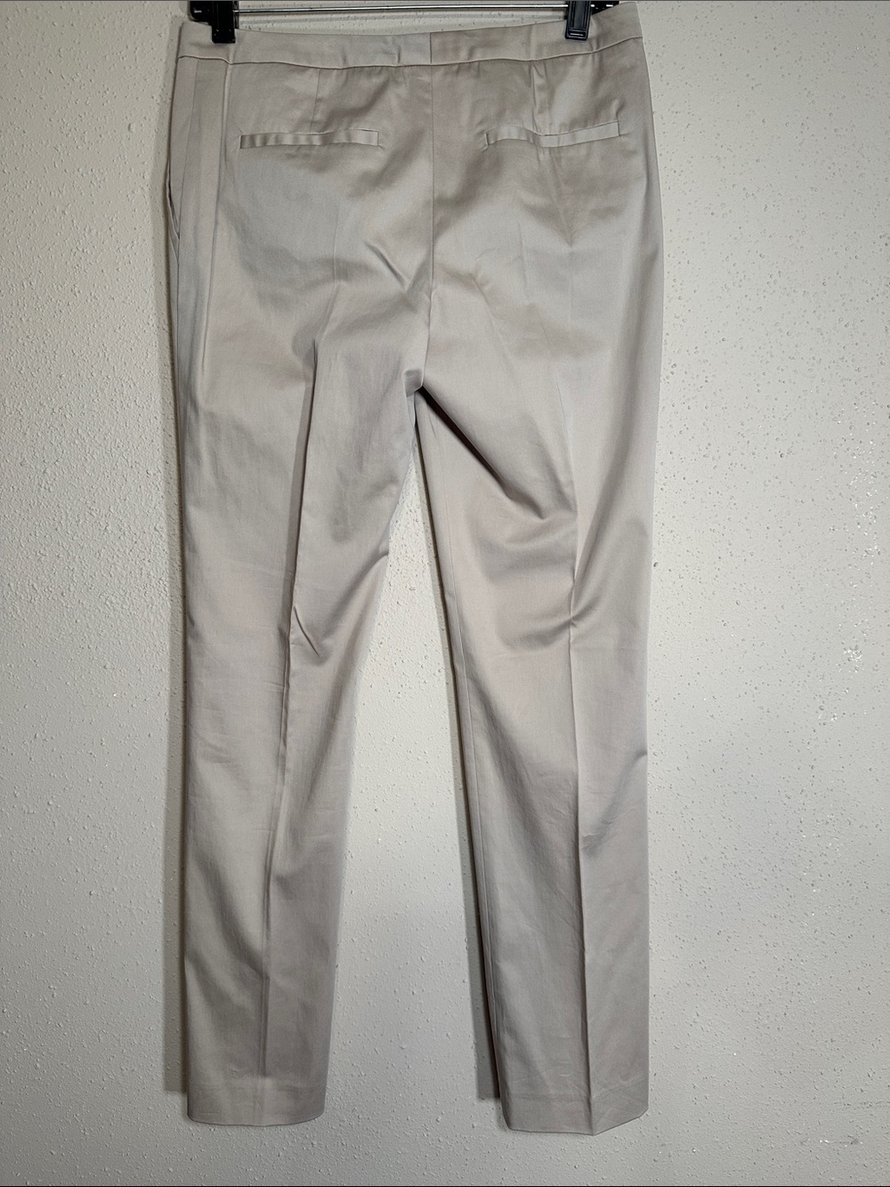 Hugo Boss Women’s Size US 2 Straight Leg Tasana Trouser Pants Light Beige Khaki - Picture 2 of 16